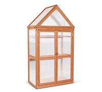MCombo Serre de culture à 3 étages - Hauteur réglable - Pliable - 0800 - En bois et polycarbonate