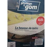 MCTISSUS sous Nappe gom Ronde élastiqué 1m35 pour Table 1m15 à 1m25 | Protège table rond, Housse de table