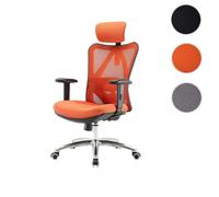 Mendler Fauteuil de bureau ergonomique - Orange