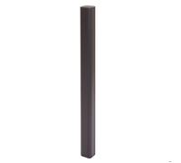 MCW Poteau en aluminium Sarthe clôture WPC système enfichable ~ 98cm anthracite