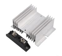 MD50A1600V Solar Diode 50A 1600V with Heat Sink | High-purity copper base, pour rapid heat transfer, prevents overheating, protects relays, stable long-term operation