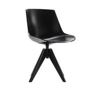 MDF Italia - Chaise pivotante Noir