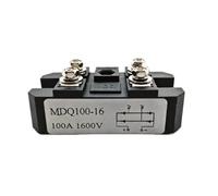 MDQ100-16 Redresseur de pont 100 A 1600 V module de diode monophasé | Redresseur pont monophasé 100 A 1600 V. Base isolée 2500 V. Surtension 920 A