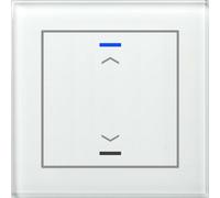 MDT BE-GTL10W.A1 Bouton-poussoir en verre II Light simple RGB-W blanc Store (BE-GTL10W.A1)