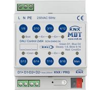 MDT DALI Control 2x64 Gateway, 4TE, REG, 1 pièce.