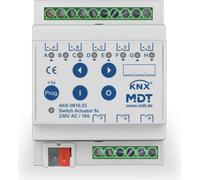 MDT KNX Actionneur de commutation 8 voies 16 A REG, 1 pièce.