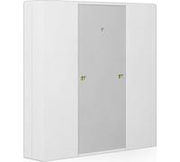 MDT KNX Bouton-poussoir Plus 55, double, blanc pur mat – Appareil de 1 pièce.