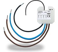 MDT KNX-RF+ Interface à boutons-poussoirs double pour entrées 230 V CA Up, 1 pièce.