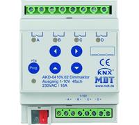 MDT KNX, unité de 1-10 V, quadruple, REG, 1 pièce.