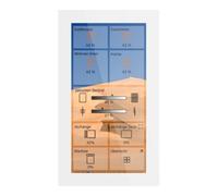 mdt MDT Glas Touch Smart Plus BE-GTSP6TW.01S 6 pouces Blanc Quantité:1