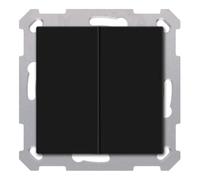 mdt MDT Taster KNX Light 55 Basic 2f noir mat Neutral BE-TAL55B206.01 Quantité:1