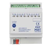 MDT KNX, actionneur de chauffage, 8 voies, 24/230 V CA, REG, 1 pièce.
