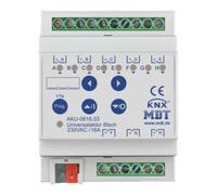 MDT KNX Actionneur de commutation/store 8/4 voies 16 A REG, 1 pièce.