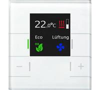MDT Régulateur de température ambiante Smart avec écran couleur, blanc, 1 pièce.