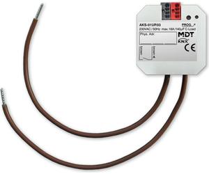 MDT Schaltaktor 1-fach, UP, 16 A, 230 V AC, C-Last, Standard, 140 µF, 1 pièce.