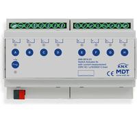 MDT Schaltaktor 8-fach, 8TE, REG, 16/20 A, 230 V AC, C-Last, 200 µF, 1 pièce.