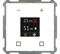 MDT SCN-RTN63S.01 Poste secondaire de température ambiante Smart 63 blanc studio brillant (SCN-RTN63S.01)