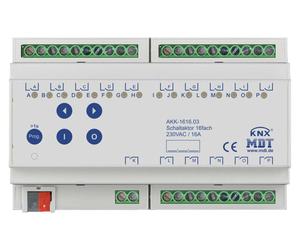 MDT technologies Acteur de commutation 16x 8TE REG, 16A, 230VAC AKK-1616.03