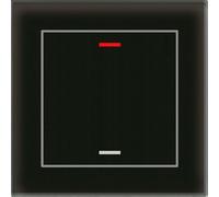 MDT technologies Bouton-poussoir en verre II Light simple BE-GTL10S.01