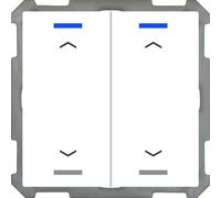 MDT technologies Bouton-poussoir Light 63 double RGBW,Studiows,glä BE-TAL6302.A1 (BE-TAL6302.A1)