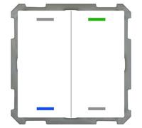 MDT technologies Bouton-poussoir Light 63 double RGBW,Studiows,glä BE-TAL63T2.01