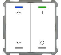 MDT technologies Bouton-poussoir Light 63 double RGBW,Studiows,glä BE-TAL63T2.C1 (BE-TAL63T2.C1)
