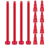 MDYNI Lot de 12 adaptateurs de recharge pour briquet au butane, adaptateur de réservoir de butane, convertir la buse de butane en briquet gonflable tête de recharge de gaz universelle