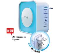 m-e modern-electronics 41303 Sonnette sans fil Emetteur éclairée, avec porte-nom