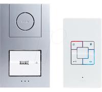 ME AD ALU 4010 S - Kit d'interphone audio pour maison individuelle, argent