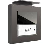 ME ADV 1010 A - Station extérieure audio, pour immeubles à 1 appartement, anthra