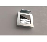 ME ADV 1020 S - Station extérieure audio, pour immeubles à 2 appartements, argen