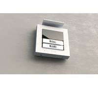 ME ADV 1020 W - Station extérieure audio, pour immeubles à 2 appartements, blanc