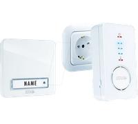 Set complet pour Sonnette sans fil m-e modern-electronics 41098 100 m blanc