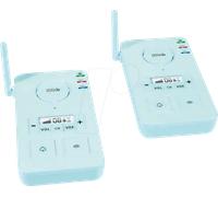 M-E Modern Electronics – Interphone sans fil FS 2.1 – Radio 446 MHz 2000 m – Blanc