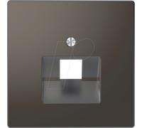 ME MEG4521-6034 - Plaque centrale pour UAE encastré, simple, anthracite, système D