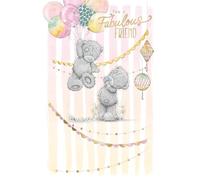Me To You Fabulous Friend Tatty Teddy Carte d'anniversaire 15,2 x 22,9 cm - Collection officielle