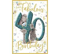 Me to You Tatty Teddy Carte d'anniversaire 40 ans Collection officielle