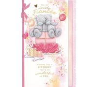 Me To You Tatty Teddy Carte d'anniversaire de luxe faite à la main avec cadeaux en feuille d'or 17,8 x 27,9 cm - Collection officielle