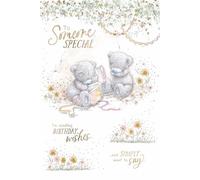 Me To You Tatty Teddy Carte d'anniversaire faite à la main avec inscription Someone Special Collection officielle 15,2 x 22,9 cm