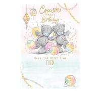 Me to You Tatty Teddy Carte d'anniversaire pour cousin - Collection officielle