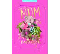 Me to You Tatty Teddy Carte d'anniversaire souvenir 3D pour maman 15,2 x 22,9 cm Collection officielle