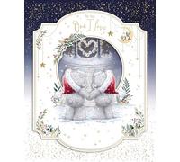 Me To You Tatty Teddy Carte de Noël faite à la main dans une boîte souvenir Inscription To The One I Love 20,3 x 25,4 cm Collection officielle