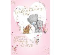 Me to You Tatty Teddy Carte de Saint-Valentin "Puppy Love" du chien - Collection officielle - 12,7 x 17,8 cm
