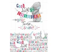 Me To You Tatty Teddy Carte de vœux Inscription Good Luck At College 12,7 x 17,8 cm - Collection officielle