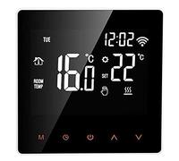 ME81H Smart WIFI LCD Thermostat eau chauffage par le sol chaudière murale électrique Thermostat de chauffage par le sol pour Tuya AC230V (bouton orange dos blanc 3A)