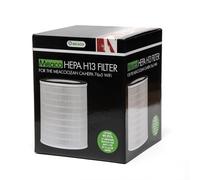 MEACO MeacoClean CA-HEPA 76x5, Filtre de Rechange H13 HEPA, Purificateur d'Air, Élimine 99,97 % des Particules, Pré-filtre et Filtre au Charbon Actif, pour MeacoClean, Blanc