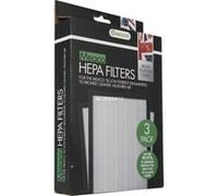 MEACO Filtre HEPA Basse Consommation 12L 3pcs