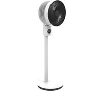 MEACO MeacoFan Sefte 10 , Ventilateur sur Pied, Circulation d'Air Silencieuse, Hauteur Réglable, Oscillation Horizontale et Verticale, Moteur Sans Balais, Télécommande, Blanc