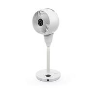 Meaco Ventilateur sur pied MeacoFan 1056P silencieux 12 vitesses oscillation 360° télécommande hauteur réglable chambre salon blanc