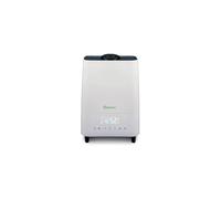 Meaco Deluxe 202 Humidificateur et Purificateur d'Air - Nébulisation froide et chaude, filtre HEPA et charbon, idéal pour les pièces jusqu'à 65m².